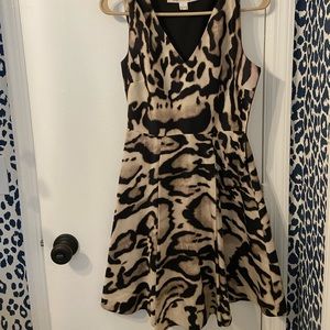 Diane von Furstenberg leopard dress